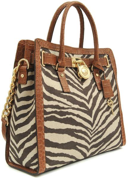 do michael kors bags come from animals|Michael Kors zebra print handbags.